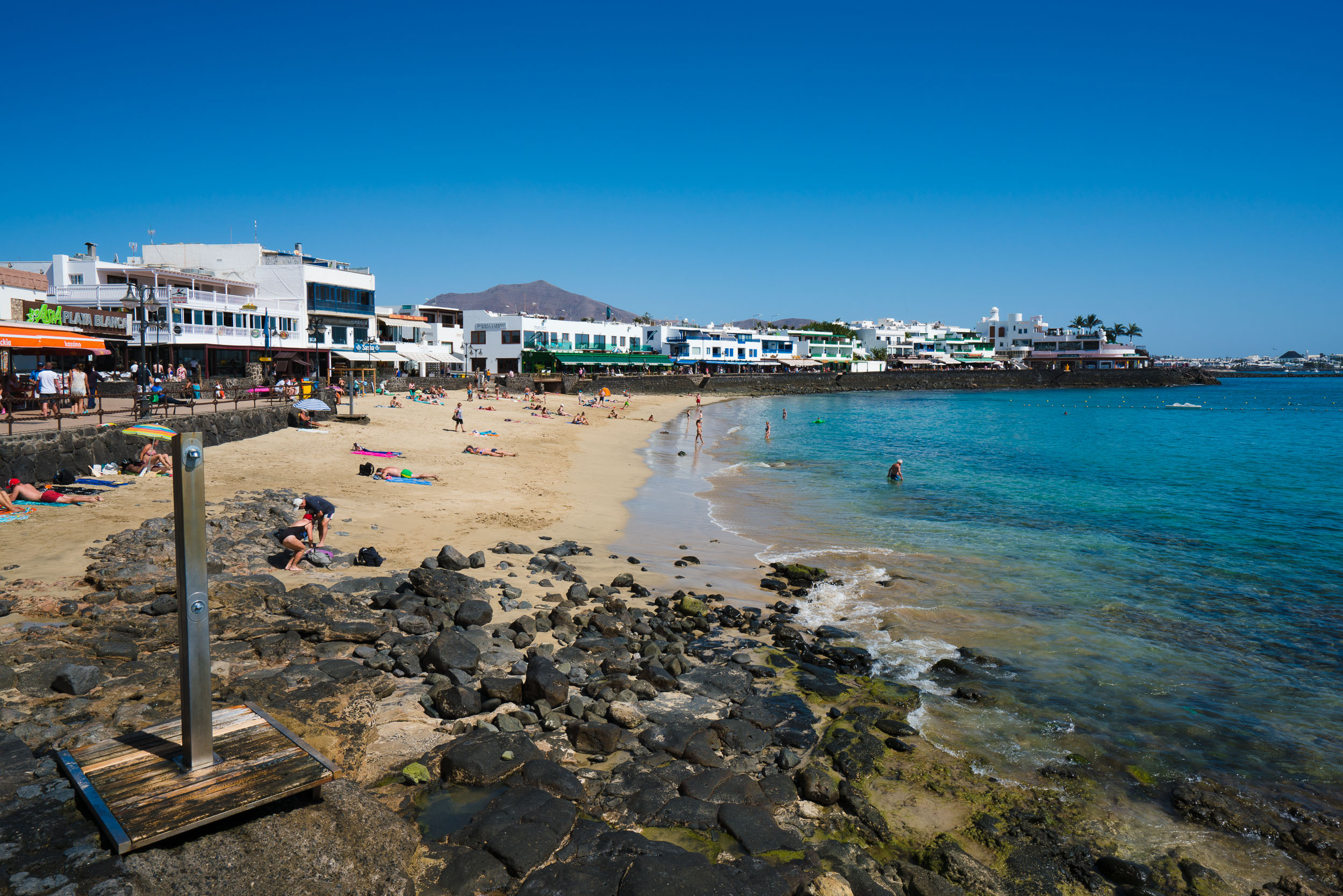 Playa Blanca Beach, Lanzarote